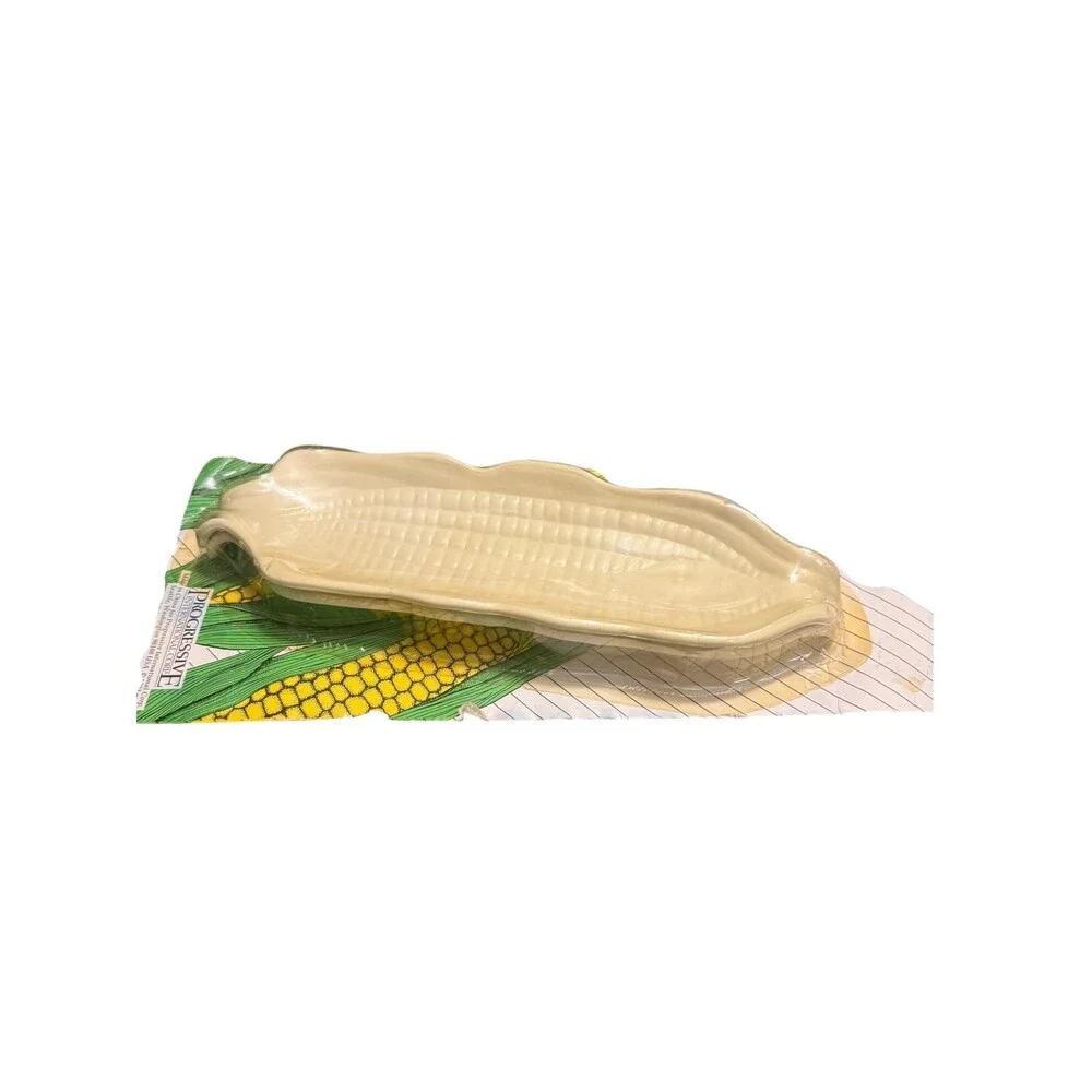 VTG 90s Progressive Set of 2 Corn Cradles NOS Microwave Corn on the Cob Trays